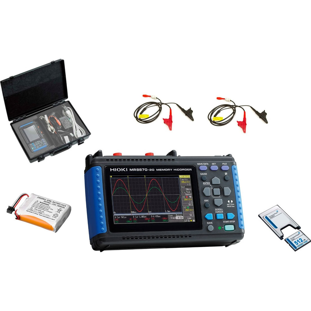 Data Logger Hioki MR8870-20 PRO KIT - Memory HiCorder Pro Kit