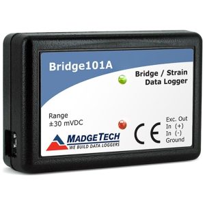 Data Logger Madgetech Bridge101A-30mV ±30 mV Bridge Strain Gauge Data Logger