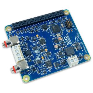Data Logger Digilent MCC 172 w/ cables - 24-Bit IEPE Measurement DAQ HAT w/ 2 Coaxial Cables for Raspberry Pi