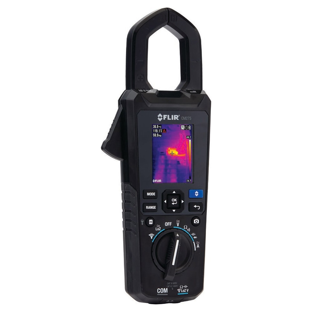 Pinza amperimétrica FLIR CM275 True RMS AC/DC Clamp Meter with IGM and Bluetooth