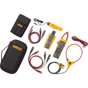 Kit Medición de electricidad FLK-393-IRR-PVLEAD - Fluke 393 FC CAT III 1500 V Clamp Meter, IRR1 Irradiance Meter, and Pomona Electronics PVLEAD1 and PVLEAD3 Solar PV Test Lead Sets