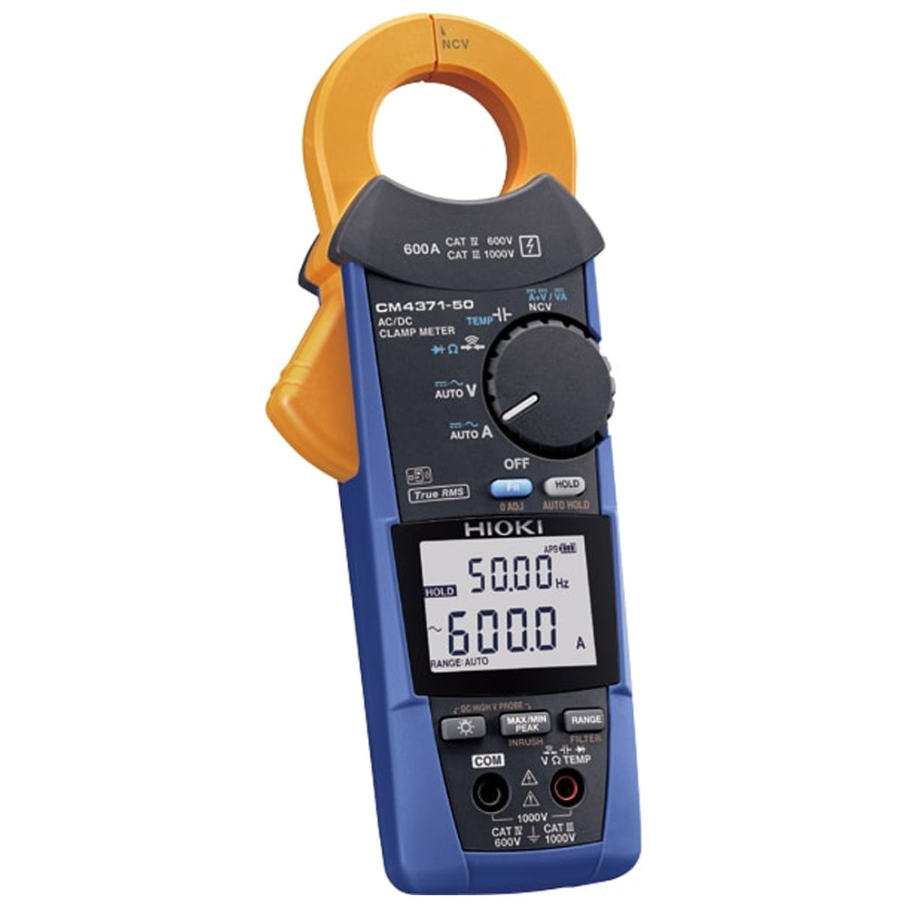Pinza amperimétrica Hioki CM4371-90 - AC/DC TRMS Clamp Meter (600A) with Z3210 Wireless Adapter