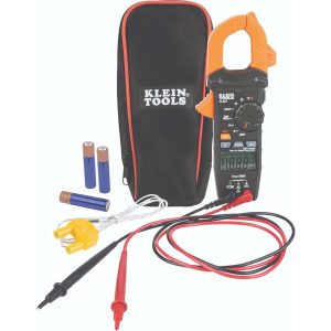 Multímetro de gancho Klein CL220 - Digital Clamp Meter, AC Auto-Ranging 400 Amp with Temp