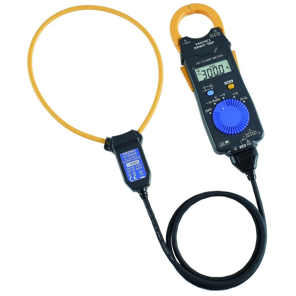 Pinza amperimétrica Hioki 3280-70F Clamp On Hi Tester with CT6280 Flexible AC Clamp