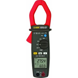 Pinza amperimétrica AEMC 670 - Dual Display Clamp-On Meter, Jaw 1.65" (42mm)