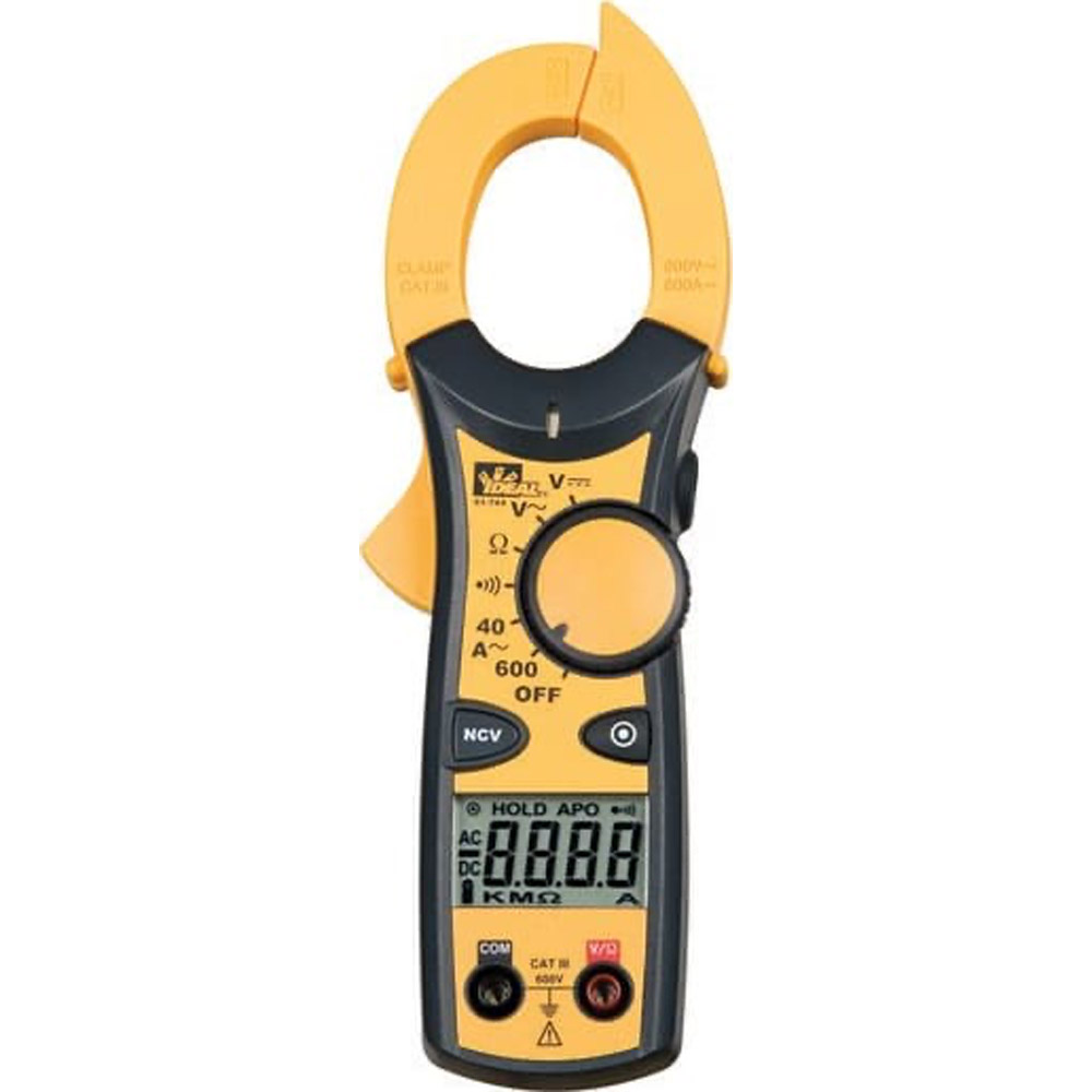 Multímetro de gancho Ideal 61-744 - 600 Amp Clamp-Pro Clamp Meter