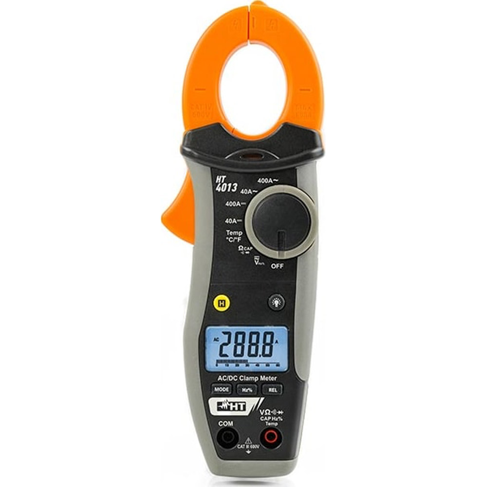Pinza Amperimétrica HT Instruments HT4013 Clamp Meters - Maximum Current AC: 400 A, Minimum Current AC: 40 A, Maximum Current DC: 400 A